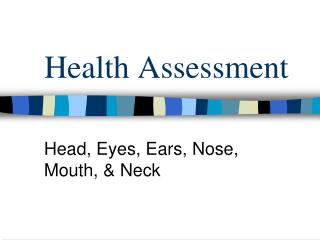 Health Assessment