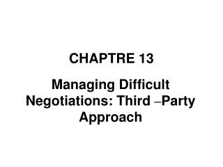 CHAPTRE 13
