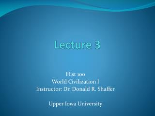 Lecture 3