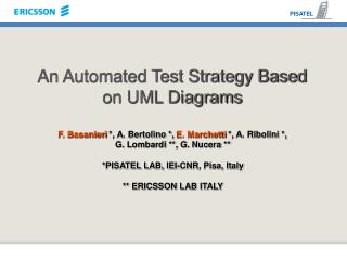 An Automated Test Strategy Based on UML Diagrams