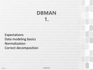 DBMAN 1.