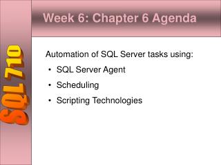SQL 710