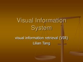 Visual Information System