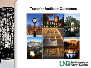 Transfer Institute Outcomes