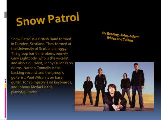 Snow Patrol