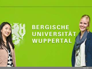 UNIVERSITY OF WUPPERTAL