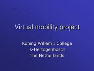 Virtual mobility project