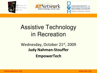Assistive Technology in Recreation