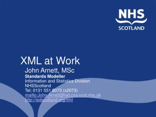 XML at Work
