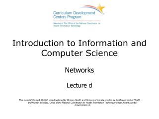 Introduction to Information and Computer Science