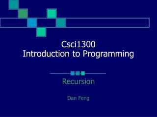 Csci1300 Introduction to Programming