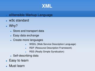 XML