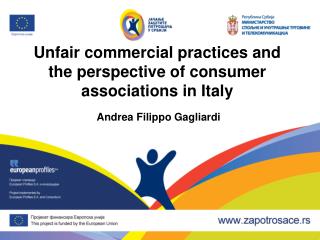 Unfair commercial practices and the perspective of consumer associations in Italy