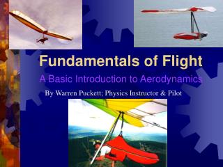 Fundamentals of Flight