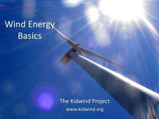 Wind Energy Basics