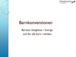 Barnkonventionen