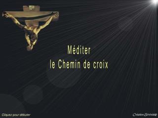 Méditer le Chemin de croix