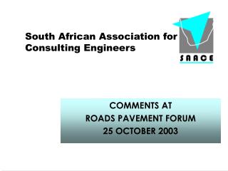 South African Association for Consulting Engineers