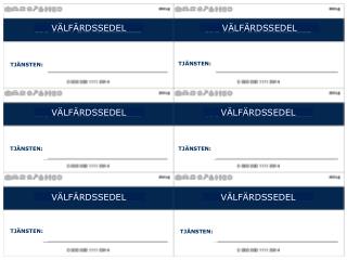 VÄLFÄRDSSEDEL