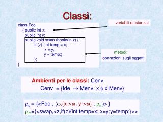 Classi: