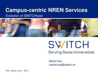 Campus-centric NREN Services