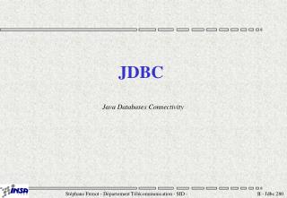 JDBC