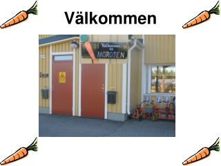 Välkommen