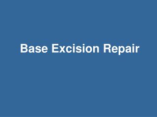 Base Excision Repair