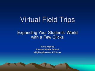 Virtual Field Trips