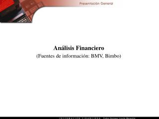 Análisis Financiero