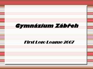 Gymnázium Zábřeh