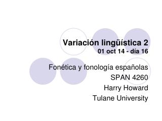 Variación lingüística 2 01 oct 14 - día 16