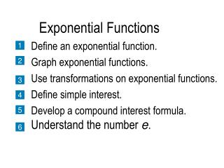 Exponential Functions