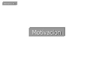 Motivacion