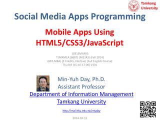 Social Media Apps Programming