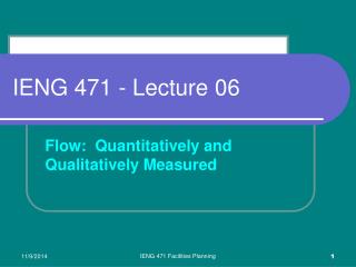 IENG 471 - Lecture 06