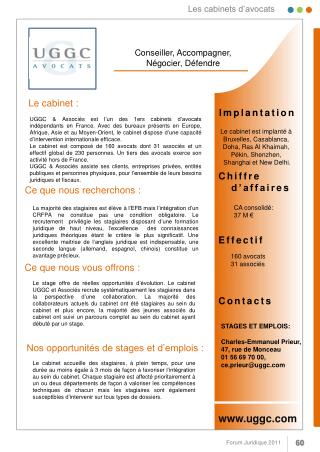 Le cabinet :