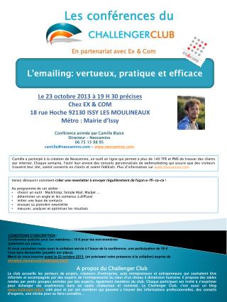 Les conférences du