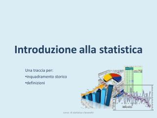 Introduzione alla statistica