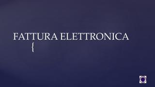 FATTURA ELETTRONICA