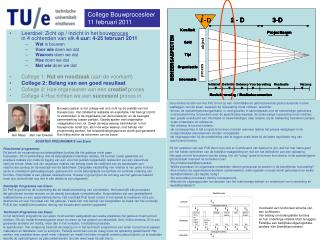 College Bouwprocesleer 11 februari 2011