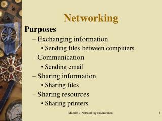 Networking