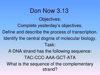 Don Now 3.13