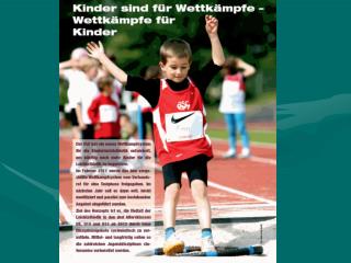 Darstellung Kinderleichtathletik des RNK
