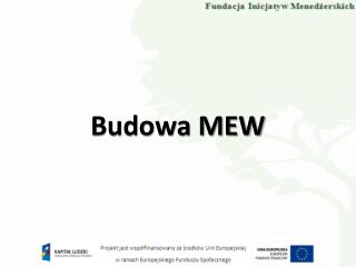 Budowa MEW