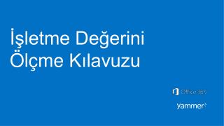 İşletme Değerini Ölçme Kılavuzu