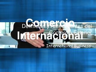 Comercio Internacional