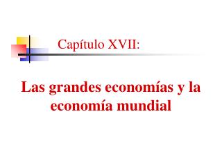 Capítulo XVII: