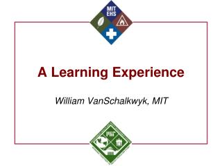 A Learning Experience