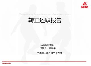 转正述职报告